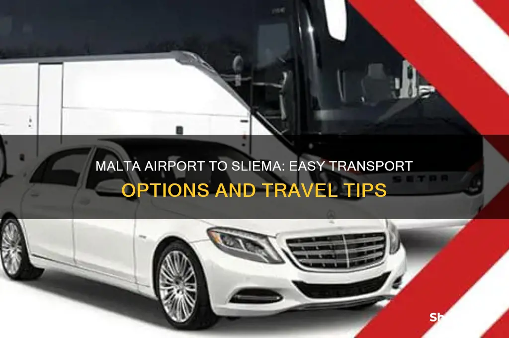 how to get from malta airport to sliema