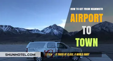 Traveling from Mammoth Airport to Town: Easy Transport Options