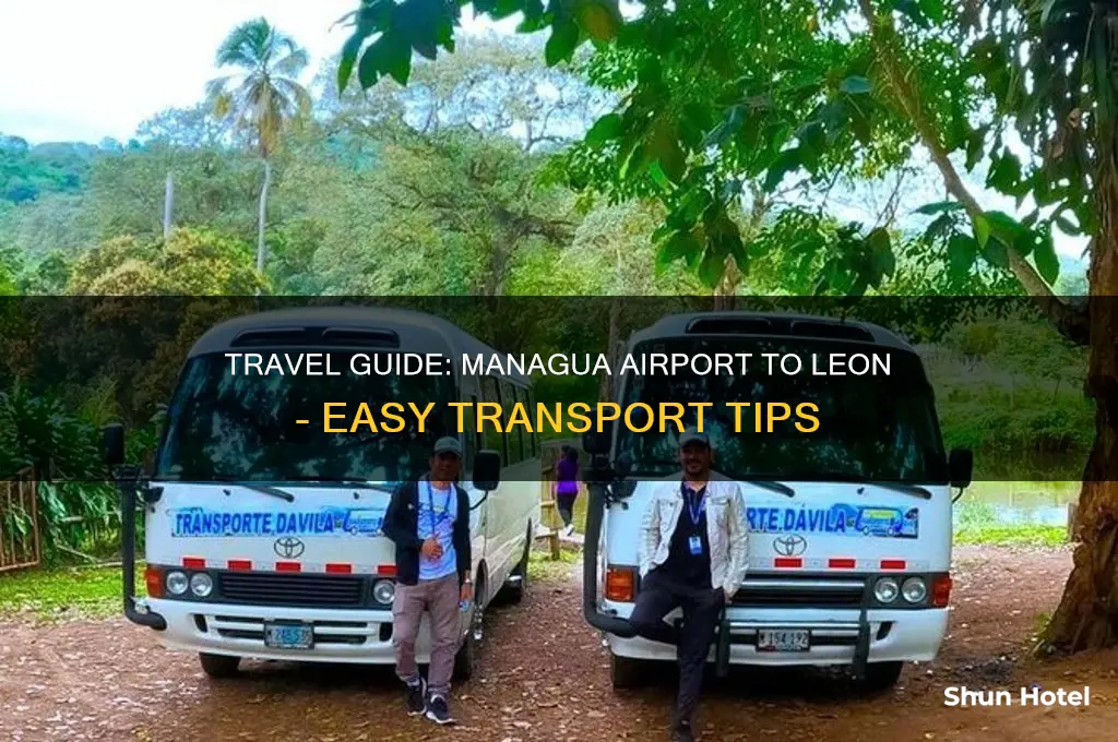 how to get from managua airport to leon