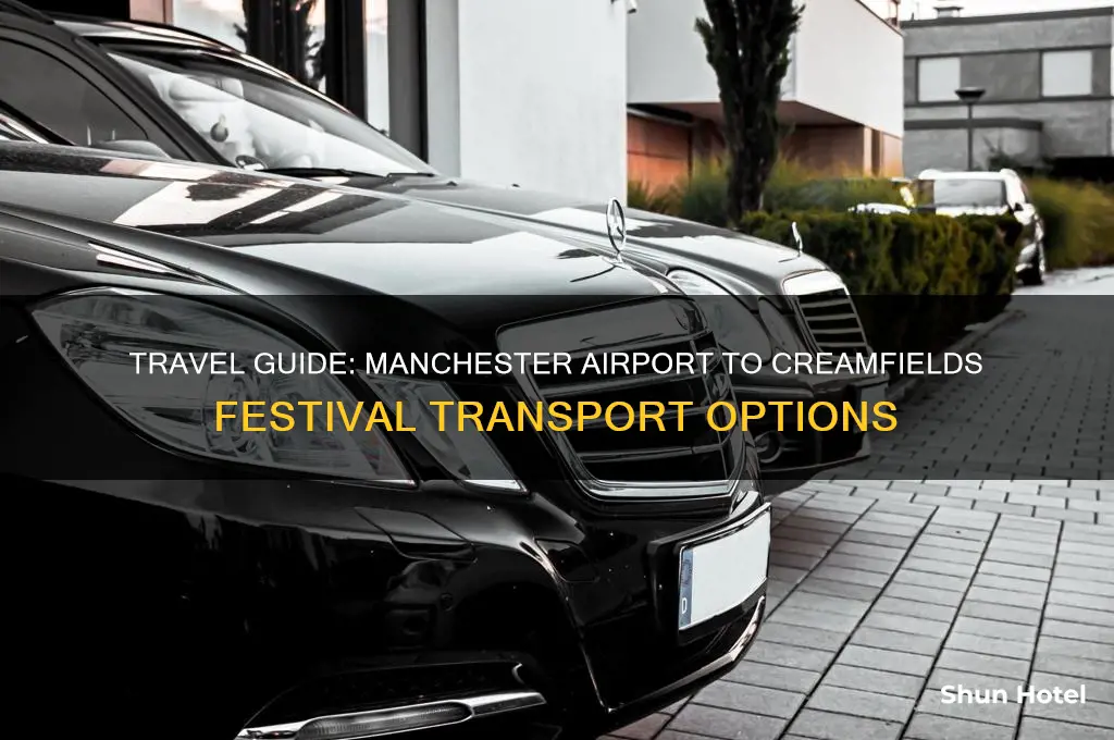 how to get from manchester airport to creamfields