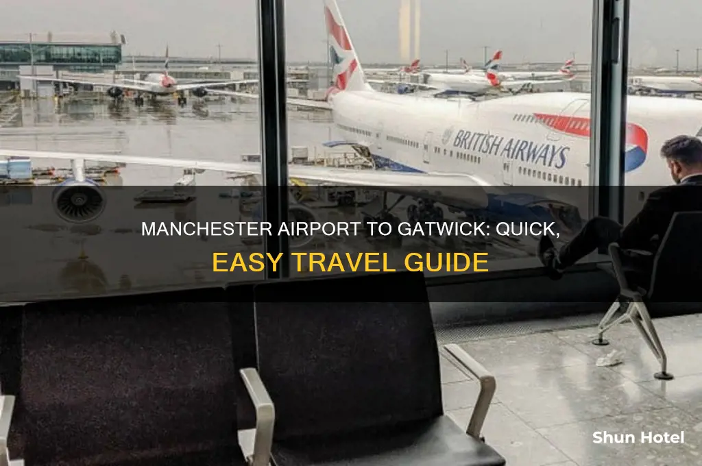 how to get from manchester airport to gatwick