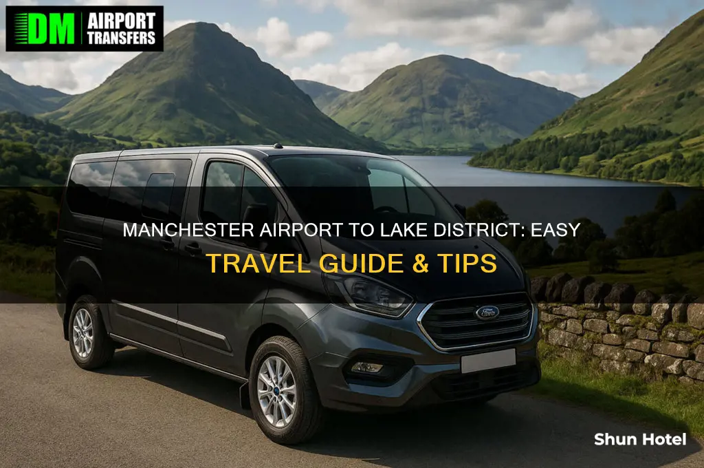 how to get from manchester airport to lake district