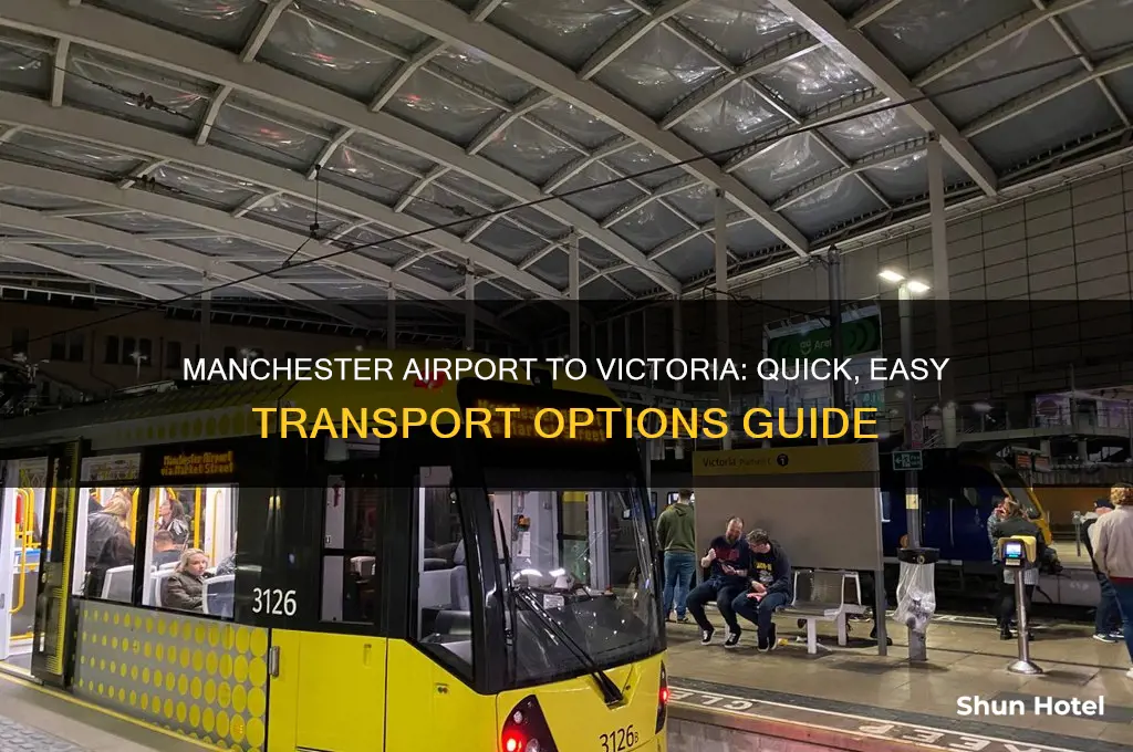 how to get from manchester airport to manchester victoria