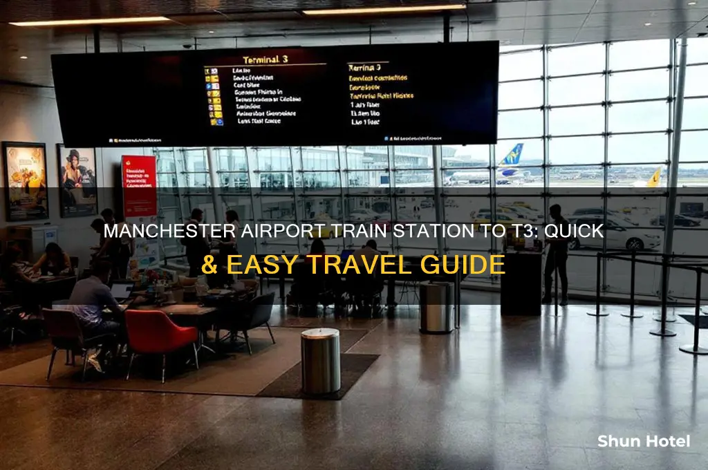 how to get from manchester airport train station to t3