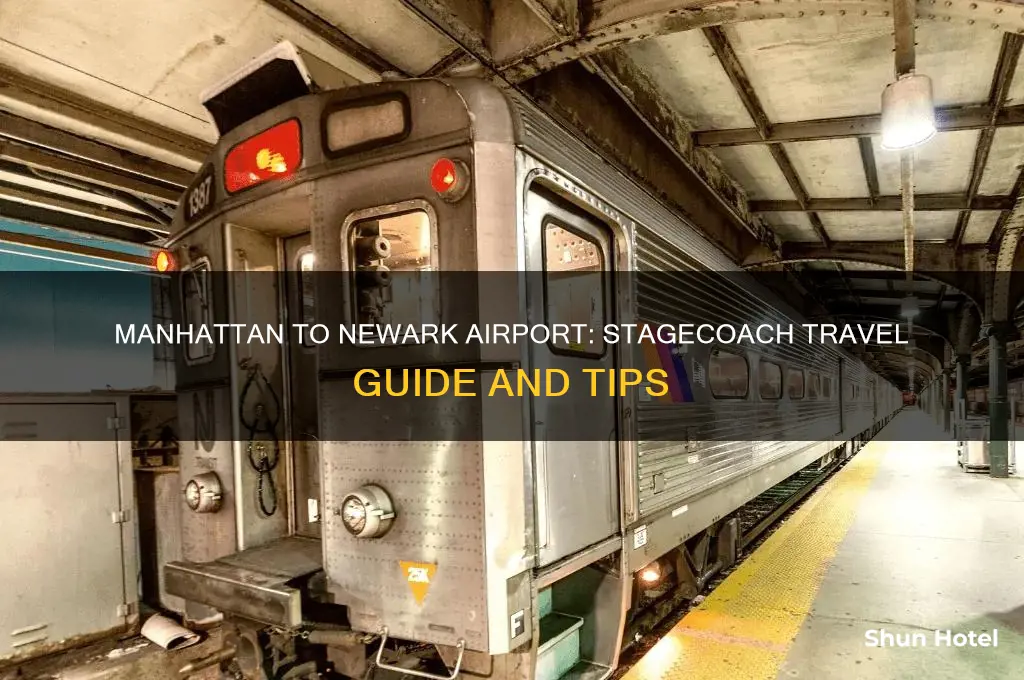 how to get from manhattan to newark airport stagecoach