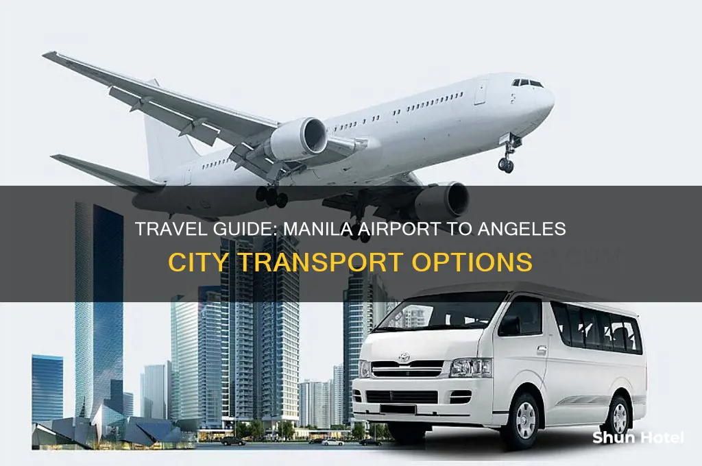 how to get from manila airport to angeles city