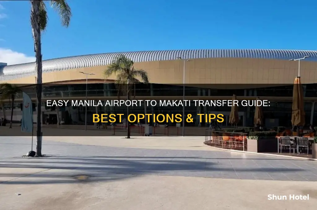 how to get from manila airport to makati