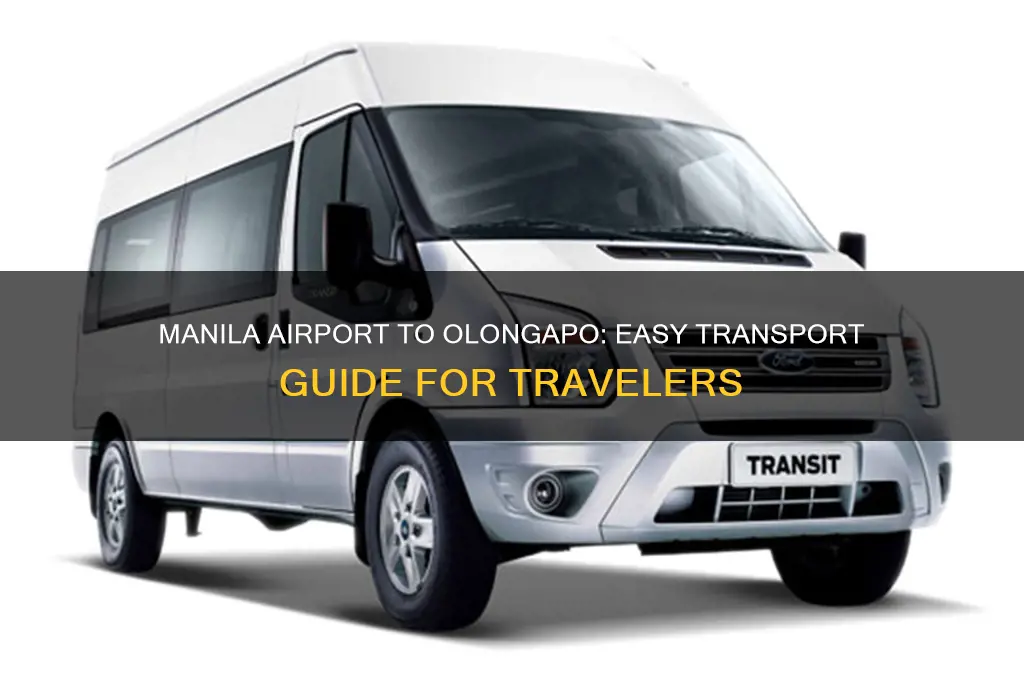 how to get from manila airport to olongapo