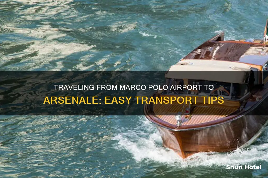 how to get from marco polo airport to arsenale