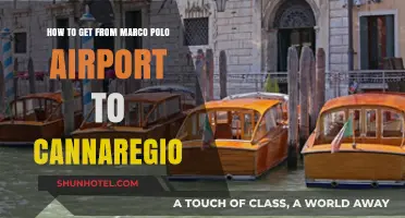 Traveling from Marco Polo Airport to Cannaregio: Easy Transport Options