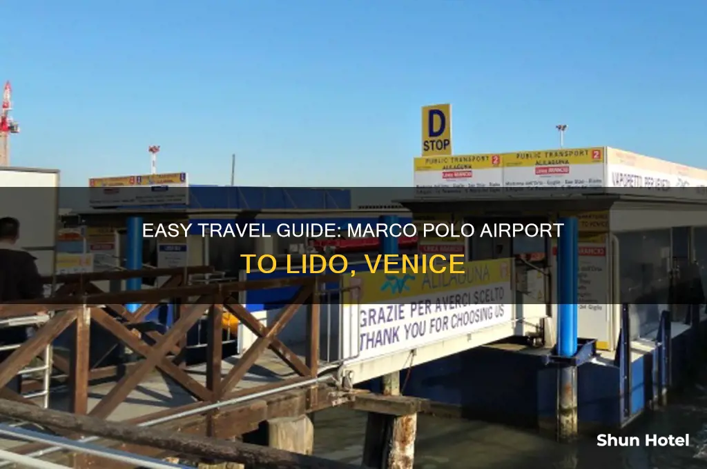 how to get from marco polo airport to lido
