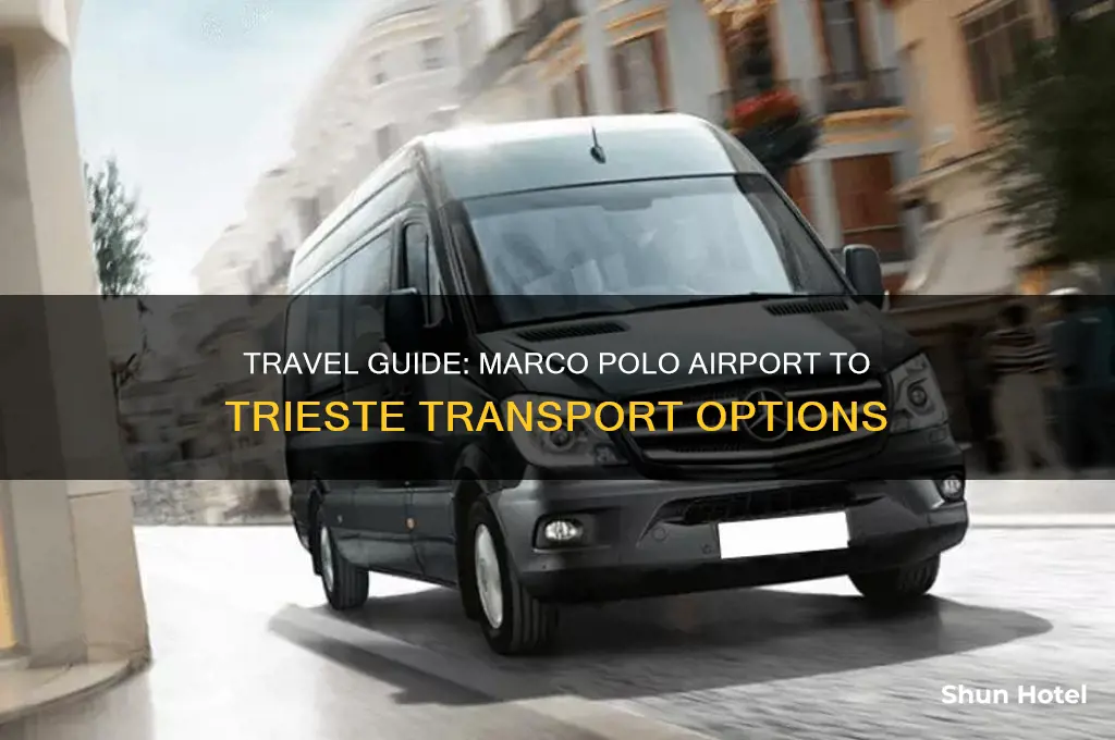 how to get from marco polo airport to trieste