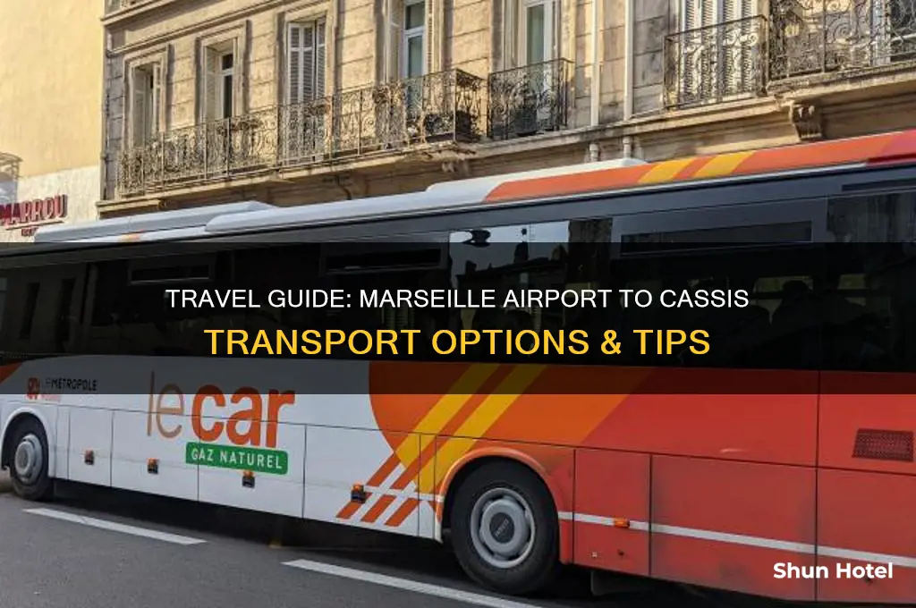 how to get from marseille airport to cassis