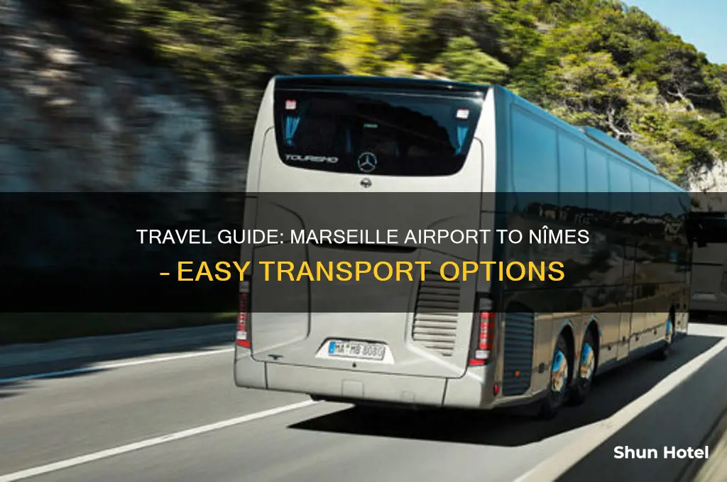 how to get from marseille airport to nimes