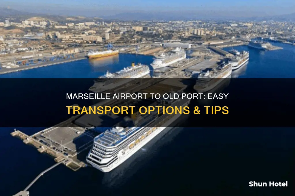 how to get from marseille airport to old port
