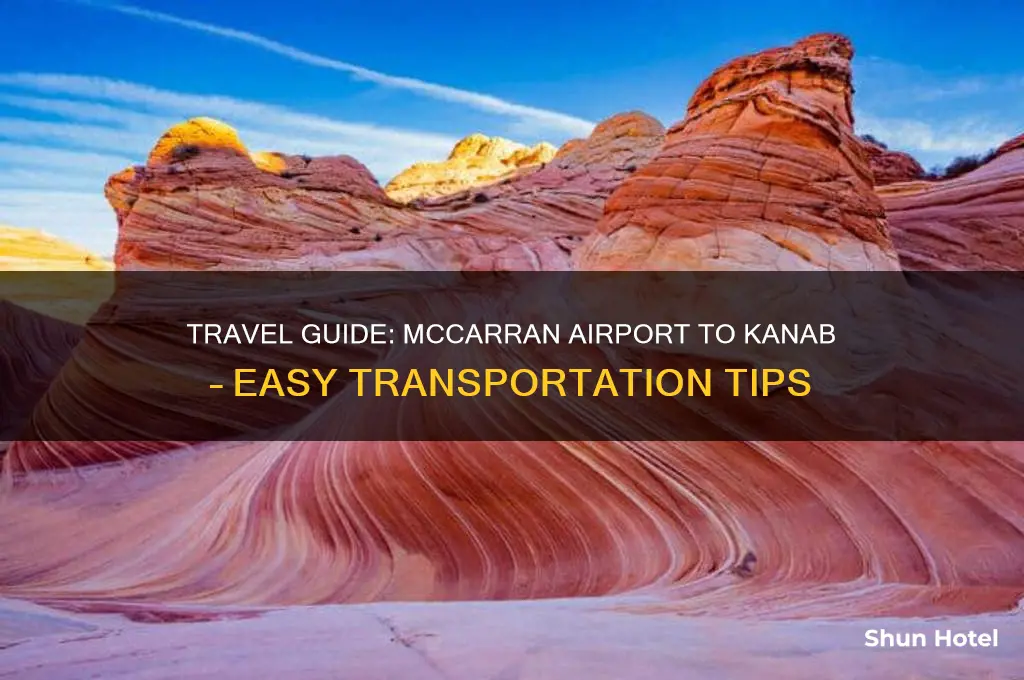 how to get from mccaraan airport to kanab
