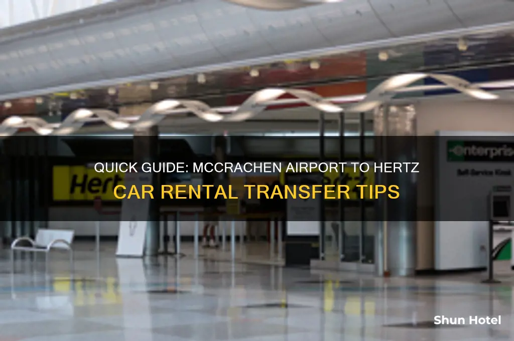 how to get from mccrachen airport to hertz