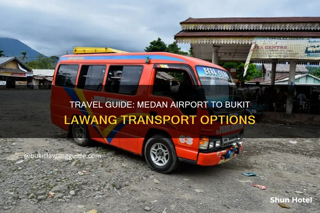 how to get from medan airport to bukit lawang