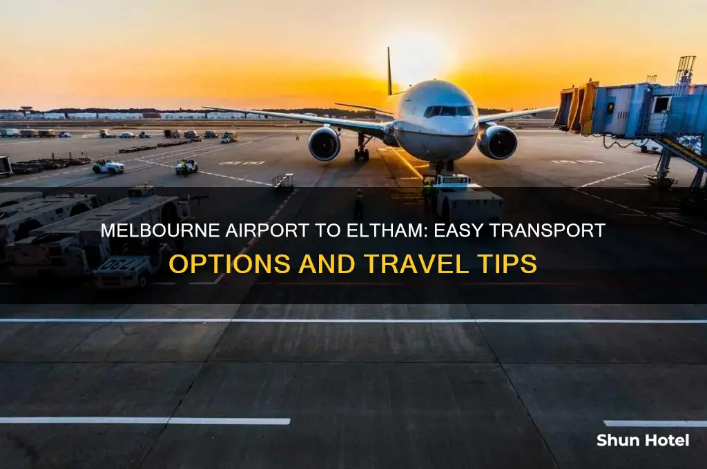 how to get from melbourne airport to eltham