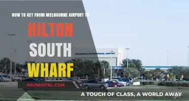 Melbourne Airport to Hilton South Wharf: Easy Transport Options