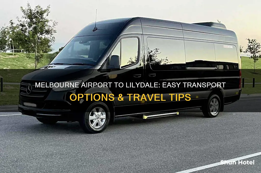 how to get from melbourne airport to lilydale