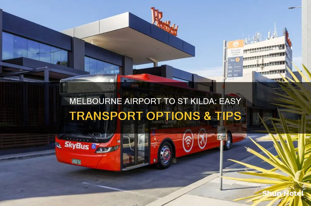 how to get from melbourne airport to st kilda