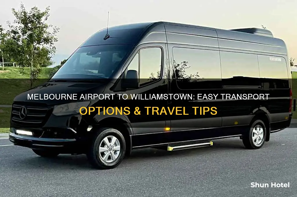 how to get from melbourne airport to williamstown
