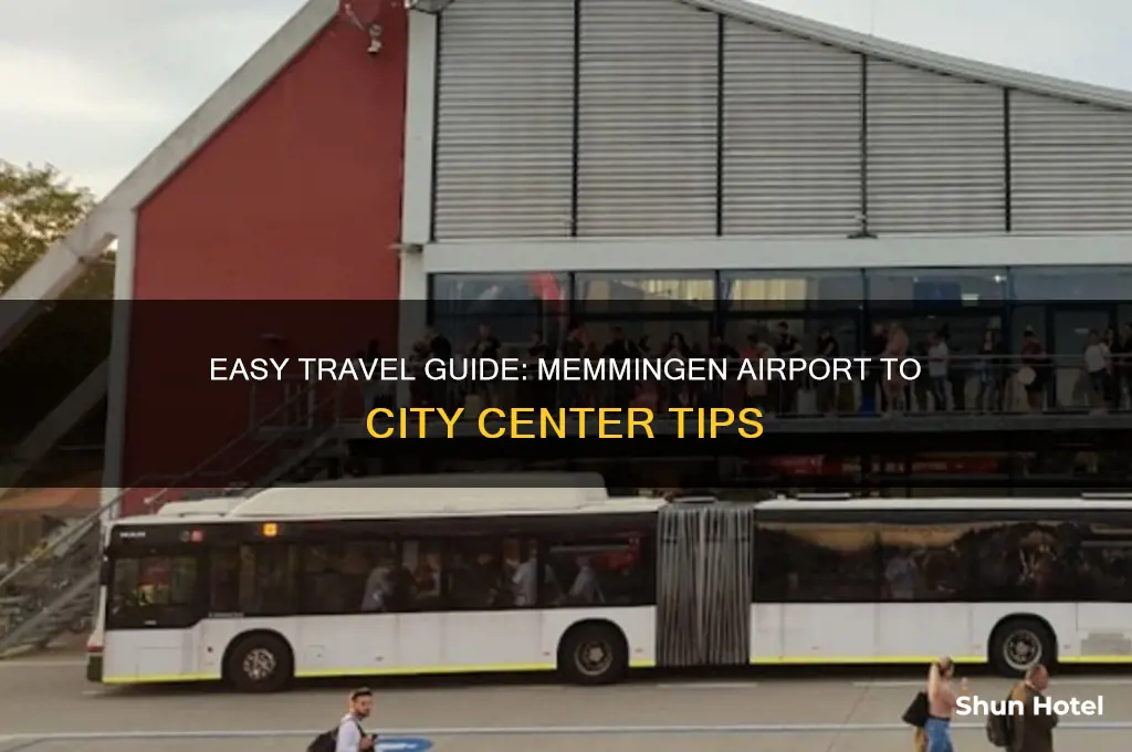 how to get from memmingen airport to memmingen