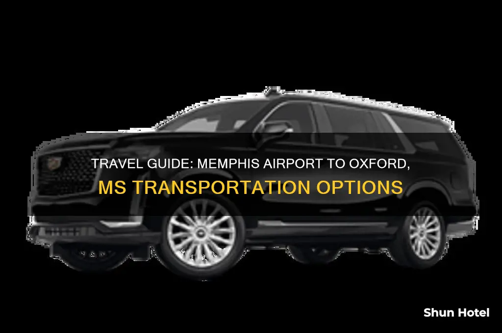 how to get from memphis airport to oxford ms