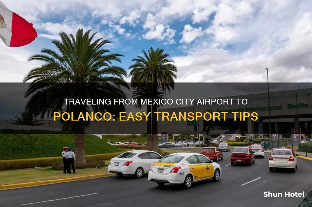 how to get from mexico city airport to polanco