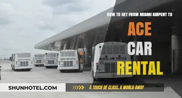 Miami Airport to Ace Car Rental: Quick and Easy Transportation Guide