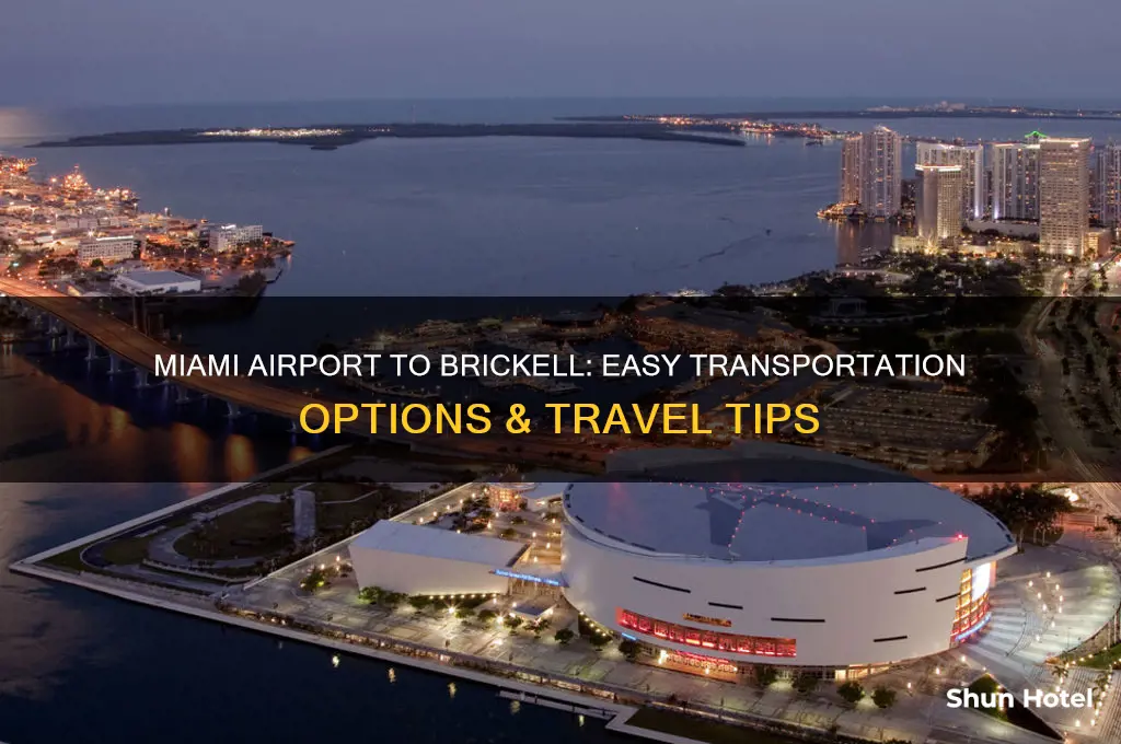 how to get from miami airport to brickell