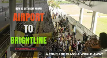 Miami Airport to Brightline: Easy Transportation Options & Tips