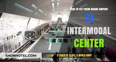 Miami Airport to Intermodal Center: Quick, Easy Transportation Guide