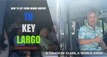 Miami Airport to Key Largo: Easy Transportation Options & Tips