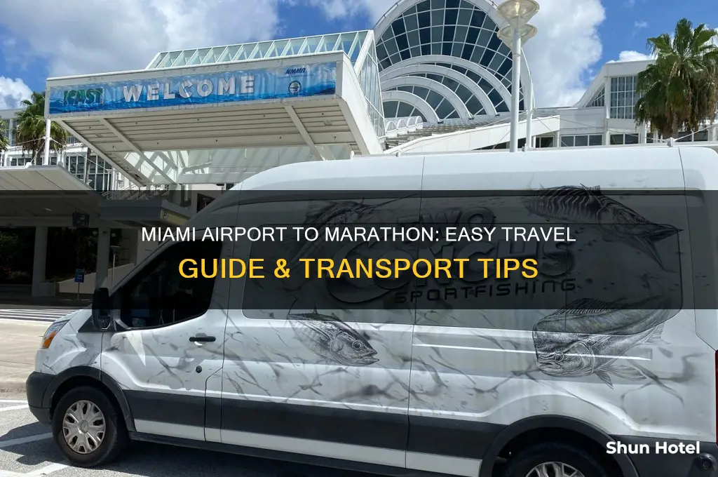 how to get from miami airport to marathon florida