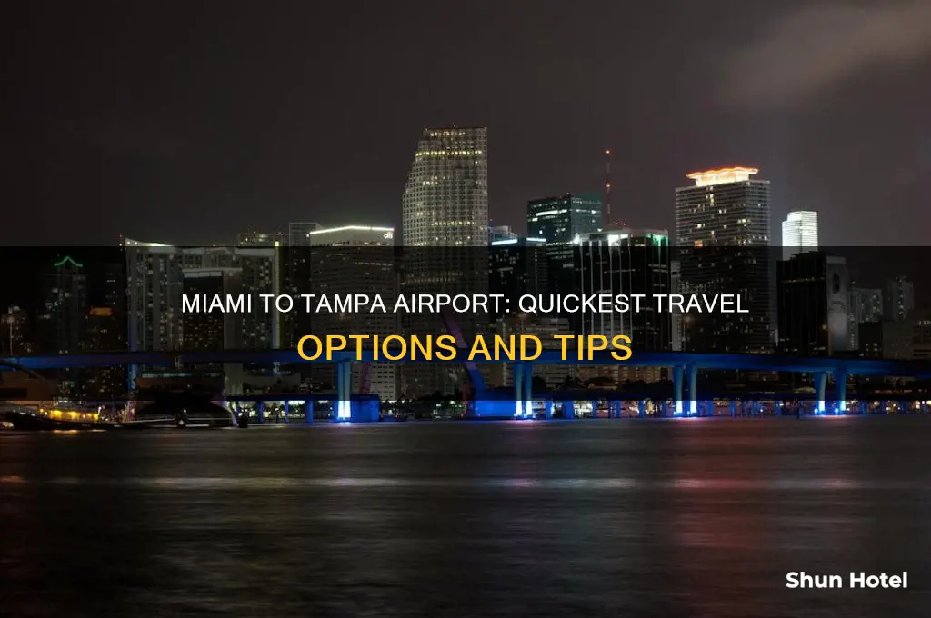 how to get from miami airport to tampa airport