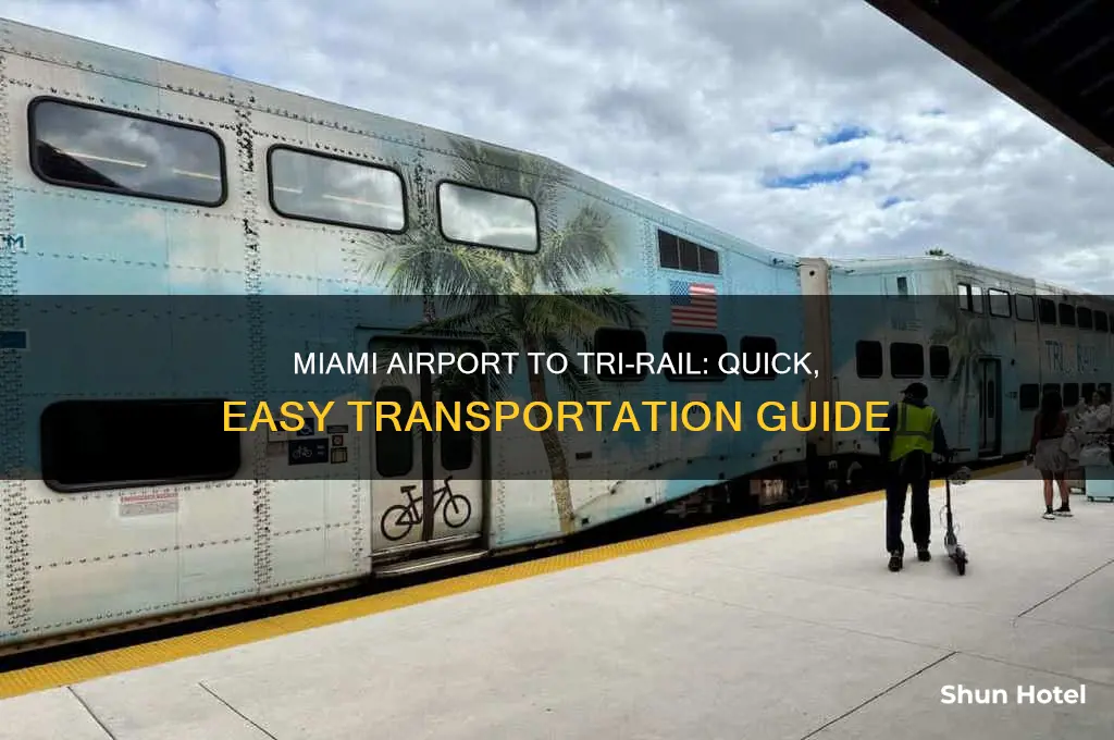 how to get from miami airport to tri-rail station