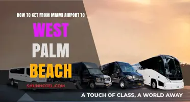 Miami Airport to West Palm Beach: Easy Transportation Options
