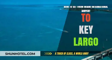 Miami Airport to Key Largo: Easy Transportation Options & Travel Tips