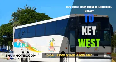 Miami to Key West: Easy Transport Options from the Airport