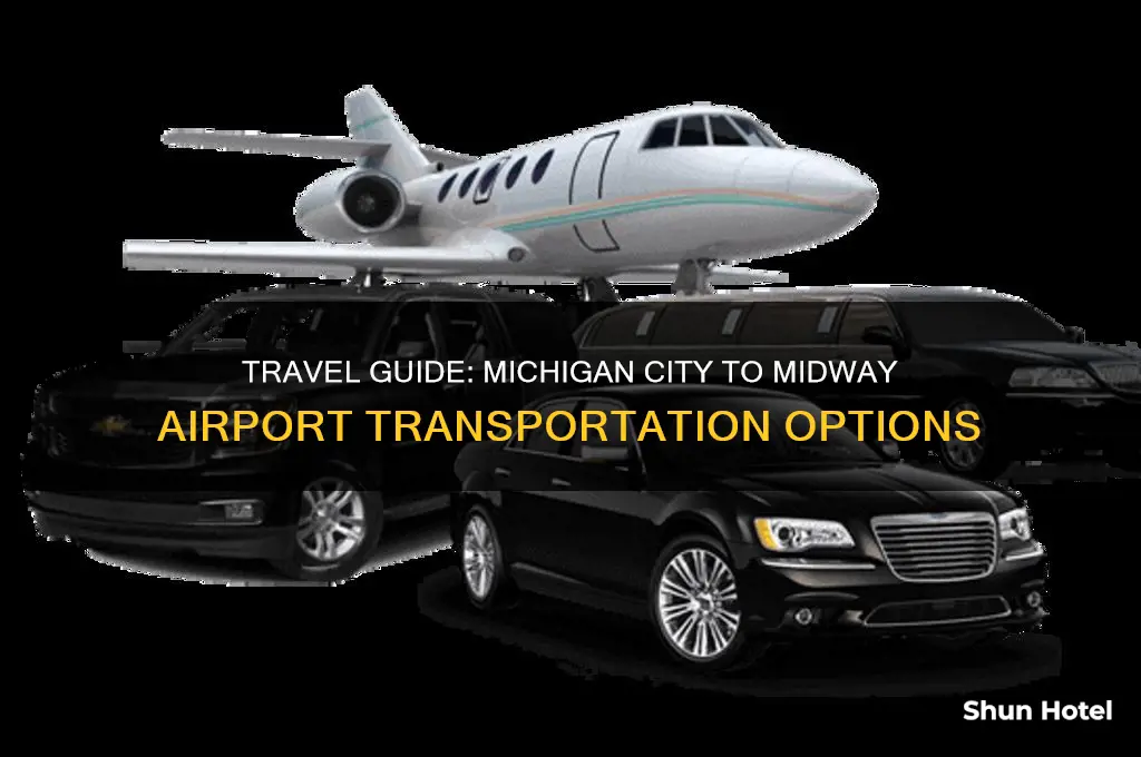 how to get from michigan city to midway airport