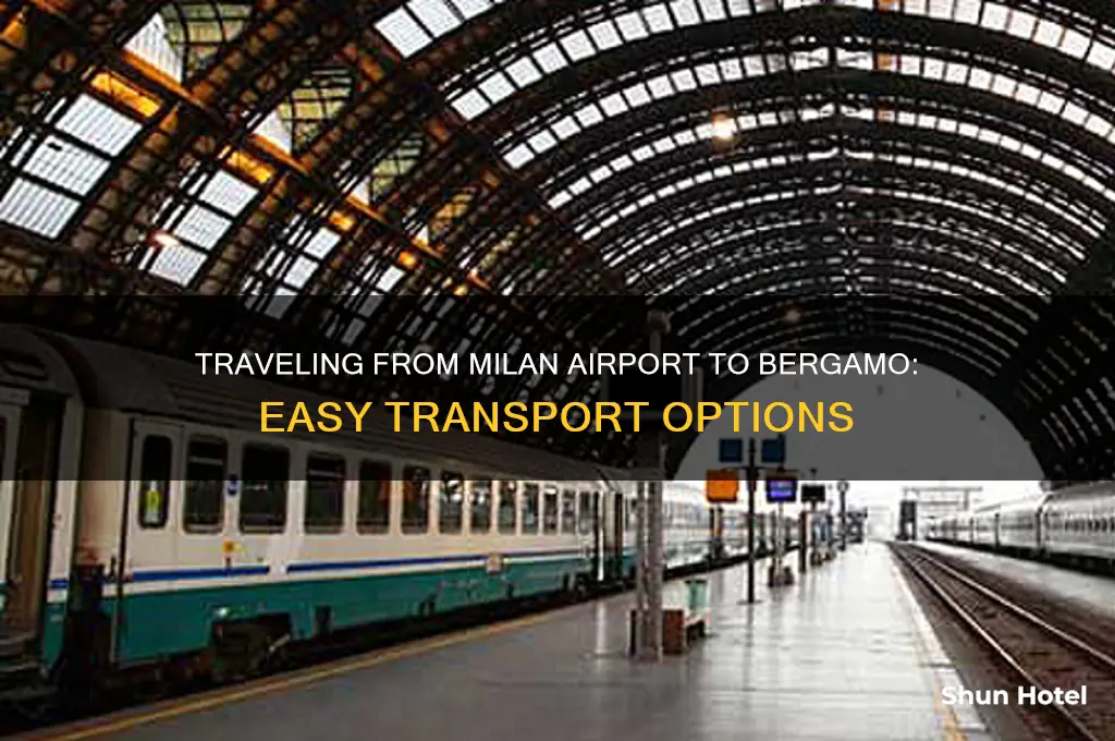 how to get from milan airport to bergamo