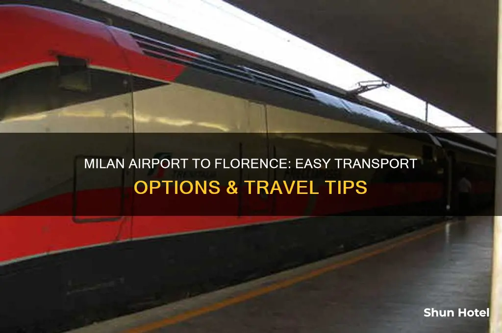 how to get from milan airport to florence