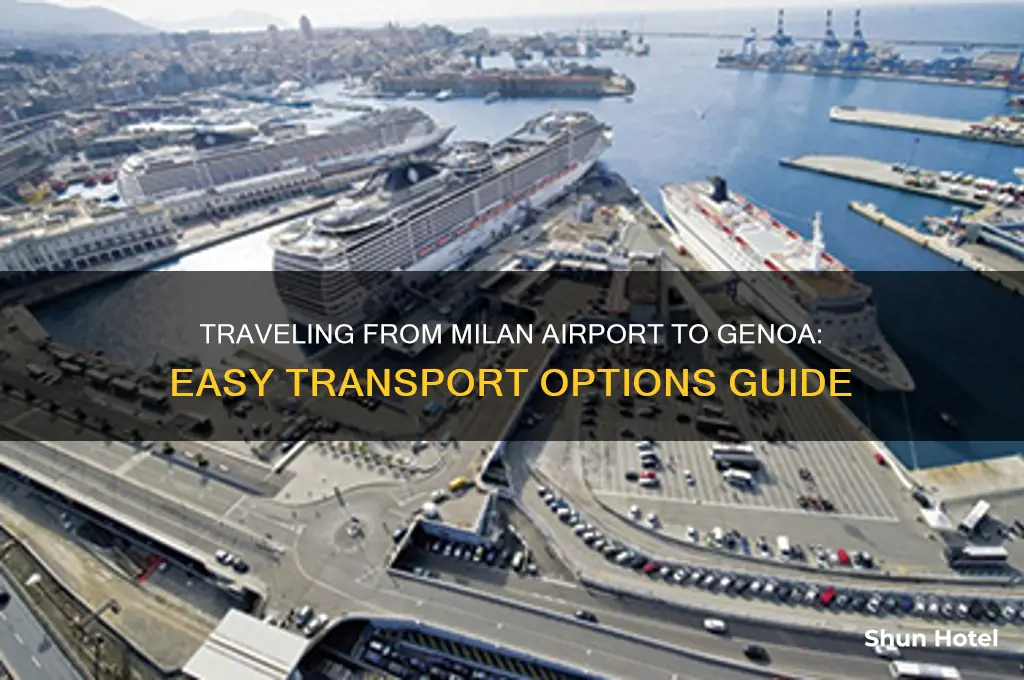 how to get from milan airport to genoa