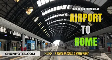 Milan Airport to Rome: Quick, Easy Travel Guide for Tourists