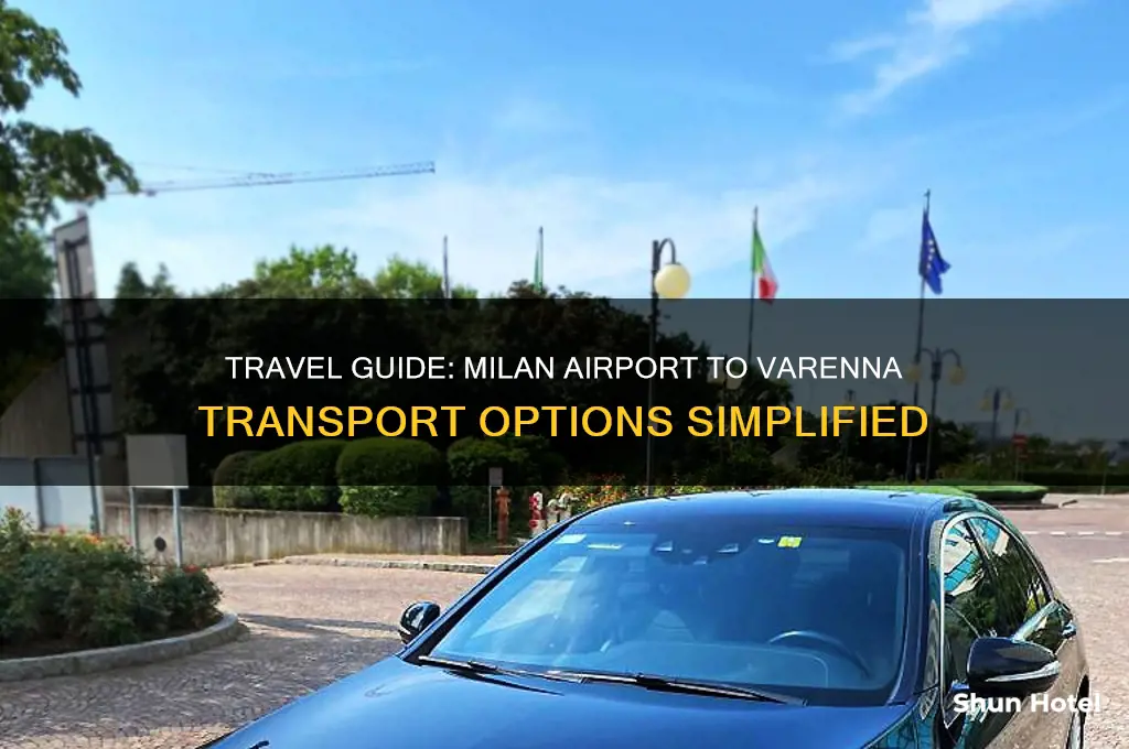 how to get from milan airport to varenna