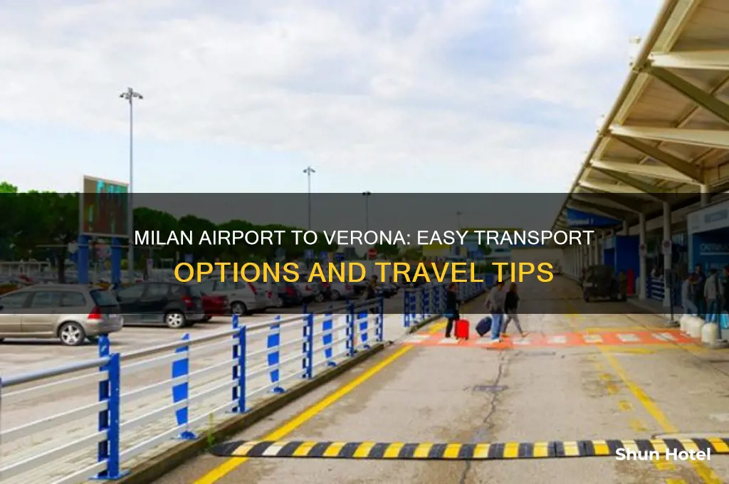 how to get from milan airport to verona