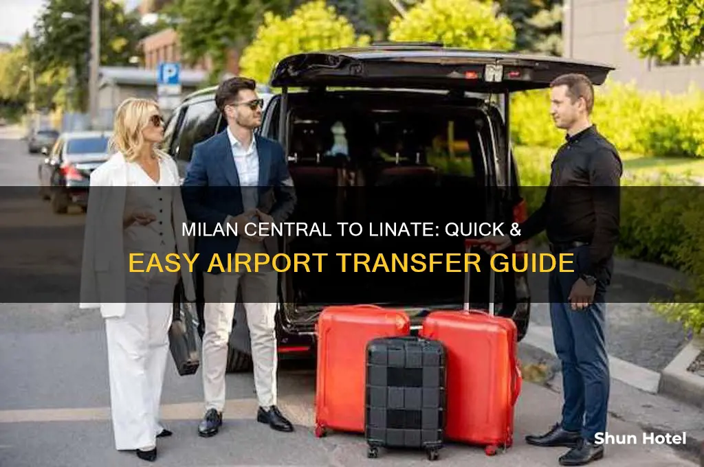 how to get from milan central station to linate airport