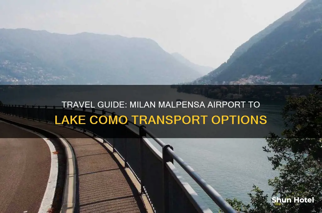 how to get from milan melpensa airport to lake como